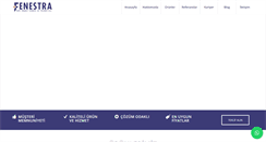 Desktop Screenshot of fenestra.com.tr