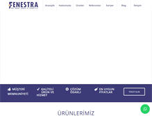Tablet Screenshot of fenestra.com.tr