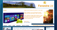 Desktop Screenshot of fenestra.co.uk