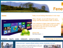 Tablet Screenshot of fenestra.co.uk
